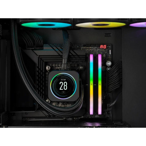 Pamięć Corsair Vengeance RGB, DDR5, 96 GB, 6000MHz, CL30-18113814