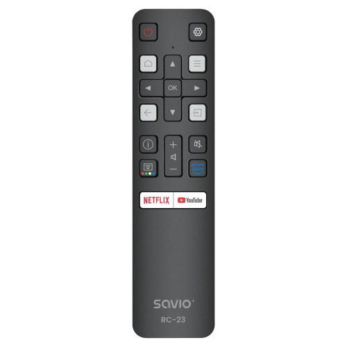 SAVIO PILOT UNIWERSALNY/ZAMIENNIK DO TV TCL-SMART TV RC-23-18127826
