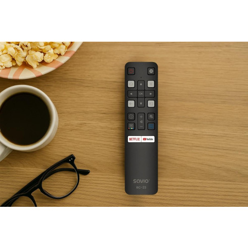 SAVIO PILOT UNIWERSALNY/ZAMIENNIK DO TV TCL-SMART TV RC-23-18127831