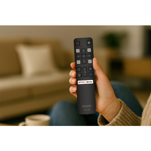 SAVIO PILOT UNIWERSALNY/ZAMIENNIK DO TV TCL-SMART TV RC-23-18127833