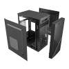 GEMBIRD OBUDOWA FORNAX K170 600W 80PLUS BRONZE MINI-TOWER (1X USB 3.1, 2X USB 2.0, 1X USB TYP-C, CZYTNIK KART) CZARNA-18