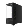 GEMBIRD OBUDOWA FORNAX X550 AQUARIUM MIDI-TOWER (2X USB 3.1, 1X USB TYPE-C) 3X FAN, CZARNA-18206072