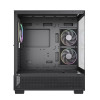 GEMBIRD OBUDOWA FORNAX X550 AQUARIUM MIDI-TOWER (2X USB 3.1, 1X USB TYPE-C) 3X FAN, CZARNA-18206074