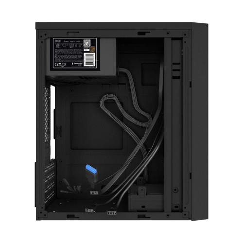 GEMBIRD OBUDOWA FORNAX K170 600W 80PLUS BRONZE MINI-TOWER (1X USB 3.1, 2X USB 2.0, 1X USB TYP-C, CZYTNIK KART) CZARNA-18