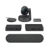 Logitech Rally Ultra-HD ConferenceCam system videokonferencyjny 10 os. Przewodowa sieć LAN System wideokonferencji grup