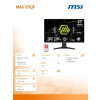 Monitor MAG 275QF 27 cali/LED/QHD/Flat/180Hz/Black-18366697