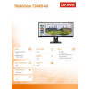 Monitor 34 cale ThinkVision T34WD-40 64AEZAT1EU-18368335