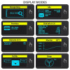 EEM2-SD2 Obudowa zewnętrzna aluminiowa bezśrubowa USB-A/C 3.2 Gen2 M.2 NVMe/SATA display LCD-18368435