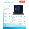 Laptop ThinkPad E14 G7 21T0003SPB W11Pro 7 250/16GB/512GB/INT/14.O WUXGA/Black/1YR Premier + 3YR OS + CO2 Offset-1836989