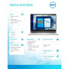 Laptop Dell Pro 16 PC16250 W11P C3 100U/8GB/512GB/16.0 FHD+/Int/FgrPr/Cam&Mic/WLAN+BT/BcklKb/3C/3YPS Platinum-18371259