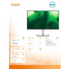 Monitor 23.8 cala P2425D IPS LED QHD (2560x1440)/16:9/HDMI/DP/USB-C/3xUSB/3Y AES&PPG-18371839