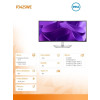 Monitor P3425WE 34.1 cala IPS Curved WQHD (3440x1440)/21:9/HDMI/DP/USB-C/3xUSB/3Y AES&PPG-18371897