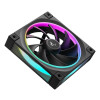 DeepCool FL12 Obudowa komputera Wentylator 12 cm Czarny 1 szt.-18382379