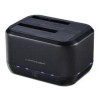 LC-Power LC-DOCK-U3-III stacja dokująca do dysków twardych USB 3.2 Gen 1 (3.1 Gen 1) Type micro-B Czarny