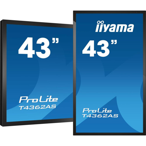 Płaski panel interaktywny Iiyama T4362AS-B1 - 108 cm (42.5