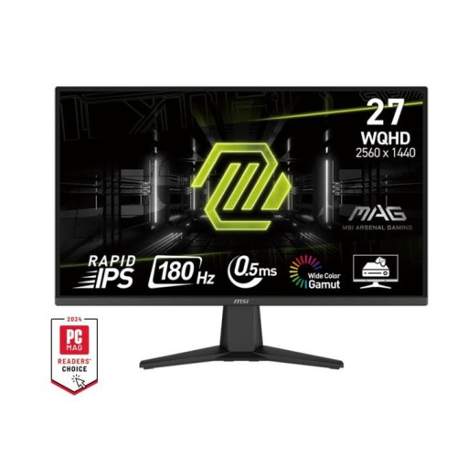 Monitor MAG 275QF 27 cali/LED/QHD/Flat/180Hz/Black