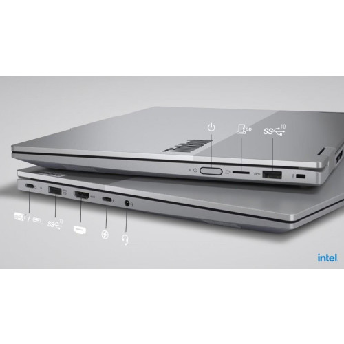 Laptop ThinkBook 14 G5 2in1 21SQ0016PB W11Pro Ultra 5 225U/16GB/512GB/INT/14.0 WUXGA/Touch/Luna Grey/3YRS OS + CO2 Offse