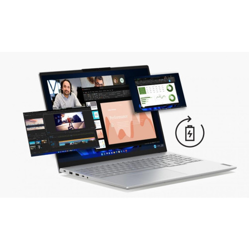 Notebook ThinkBook 16 G8 21SK009RPB W11Pro Ultra 7 255H/2x16GB/1TB/INT/16.0 WUXGA/Arctic Grey/3YRS OS + CO2 Offset-18368