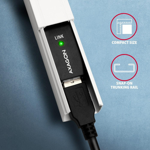 ADR-207 USB 2.0 A-M -> A-F aktywny kabel przedłużacz/wzmacniacz 7.5m-18368446