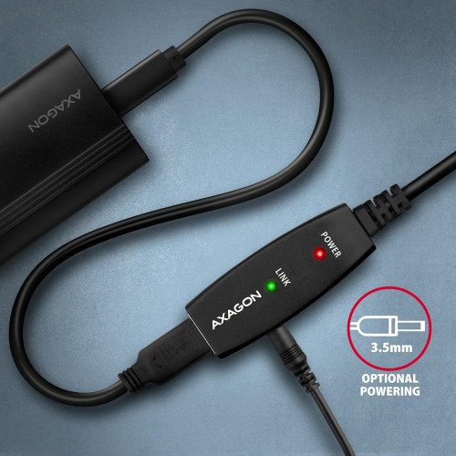 ADR-207 USB 2.0 A-M -> A-F aktywny kabel przedłużacz/wzmacniacz 7.5m-18368448
