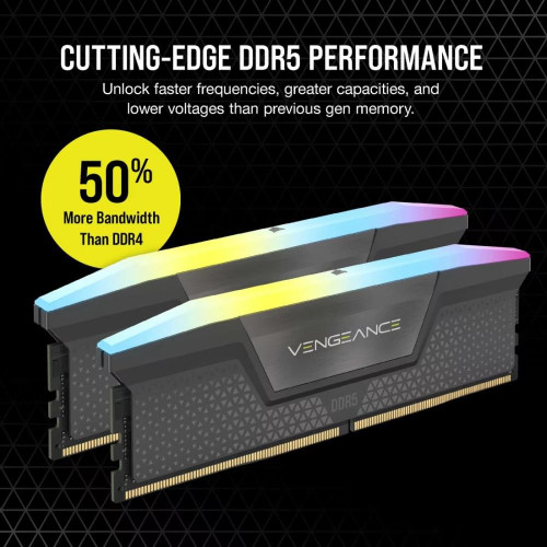 Pamięć DDR5 Vengeance RGB 96GB/6000(2*48GB) CL30 AMD EXPO & Intel XMP-18370703
