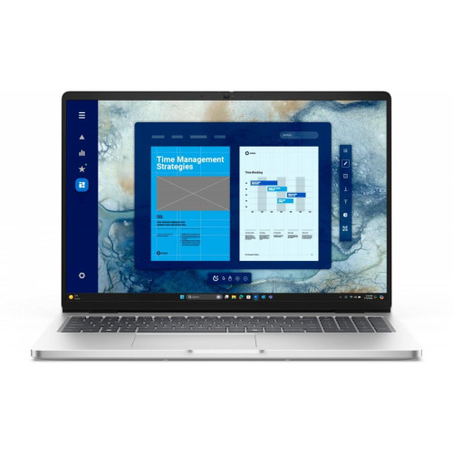 Laptop Dell Pro 16 PC16250 W11P C3 100U/8GB/512GB/16.0 FHD+/Int/FgrPr/Cam&Mic/WLAN+BT/BcklKb/3C/3YPS Platinum