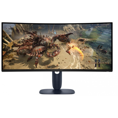 Monitor AW3425DWM 34 cale Curved AMD FreeSync VA 180Hz WQHD (3440x1440)/21:9/1xDP/2xHDMI/2xUSB 3.2/3Y AES&PPE