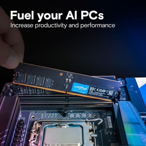 Pamięć DDR5 64GB/6400 CL52 CUDIMM-18372239