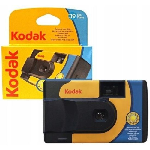 Kodak DAYLIGHT Aparat Fotograficzny Jednorazowy z filmem kolorowym 27+12 klatek zdjęć, bez wbudowanej lampy błyskowej
