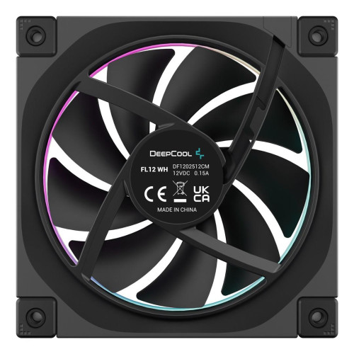 DeepCool FL12 Obudowa komputera Wentylator 12 cm Czarny 1 szt.-18382381