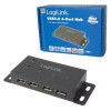 LogiLink UA0141A huby i koncentratory 480 Mbit/s Czarny-18403627