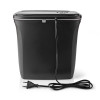 Niszczarka do papieru Nedis 12l DIN P-4 190W Czarna-18473716