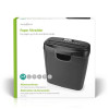 Niszczarka do papieru Nedis 10l DIN P-2 190W Czarna-18473768