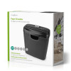 Niszczarka do papieru Nedis 10l DIN P-2 190W Czarna-18473769