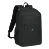 Rivacase Gremio plecak City backpack Czarny Poliester, Przetworzony politereftalan etylenu (rPET)-18485514