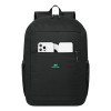 Rivacase Gremio plecak City backpack Czarny Poliester, Przetworzony politereftalan etylenu (rPET)-18485518