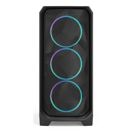 Fractal Meshify 3 Black RGB TG Midi Tower Gaming Gehäuse schwarz-18400981
