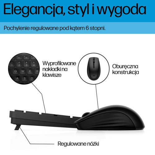 Bezprzewodowa klawiatura i mysz, Desktop-Set-18414613
