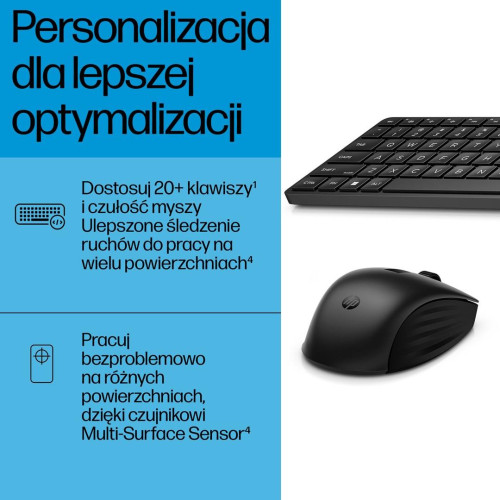 Bezprzewodowa klawiatura i mysz, Desktop-Set-18414616