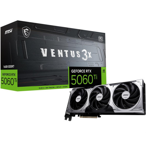 Karta graficzna VGA PCIE16 RTX5060TI 16GB/RTX5060TI 16G VENTUS 3X OC MSI