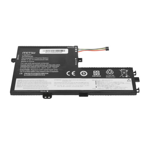 Bateria Mitsu do Lenovo IdeaPad C340-15IIL, S340-15IIL-18419128