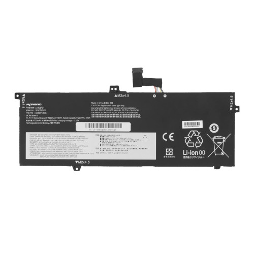 Bateria Movano do Lenovo Thinkpad X13 Gen 1, X390, X395-18419136