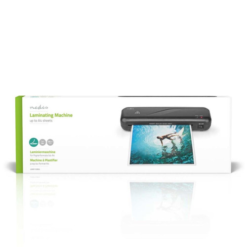 Nedis LAMI112BK4 laminator Laminator na gorąco 230 mm/min Czarny-18473678
