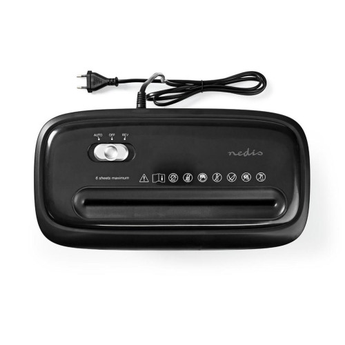 Niszczarka do papieru Nedis 12l DIN P-4 190W Czarna-18473718