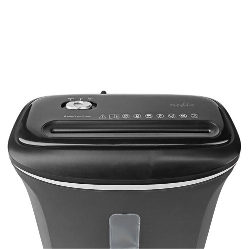 Niszczarka do papieru Nedis 12l DIN P-4 190W Czarna-18473726