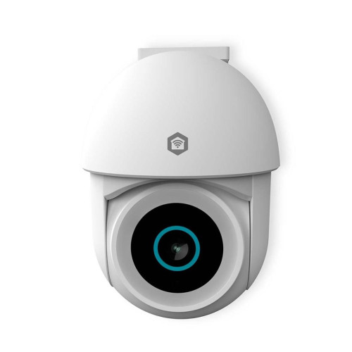 Kamera zewnętrzna Nedis Smartlife Wifi, IP65 czujnik ruchu, night vision, biały