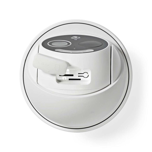 Kamera zewnętrzna Nedis Smartlife 4G, IP65 czujnik ruchu, night vision, biały-18474971