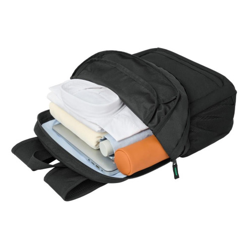 Rivacase Gremio plecak City backpack Czarny Poliester, Przetworzony politereftalan etylenu (rPET)-18485528