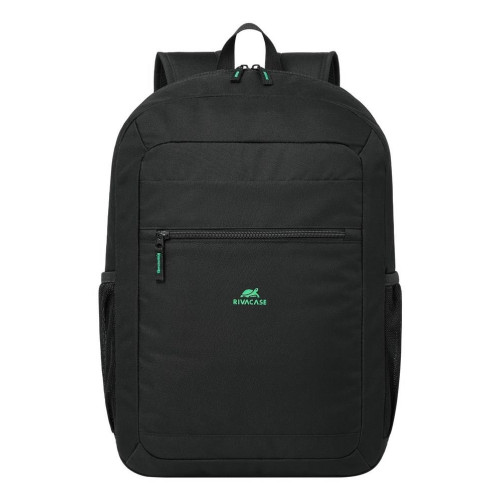 Rivacase Gremio plecak City backpack Czarny Poliester, Przetworzony politereftalan etylenu (rPET)