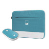 Pantone PT-BGMS001G1 torba na laptop 39,6 cm (15.6") Etui kieszeniowe Turkusowy